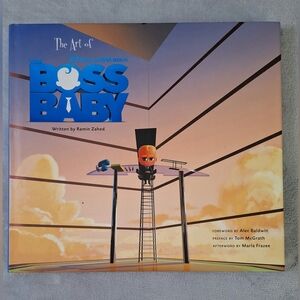 The Art of Boss Baby Hardcover Book DreamWorks Animation Ramin Zahed